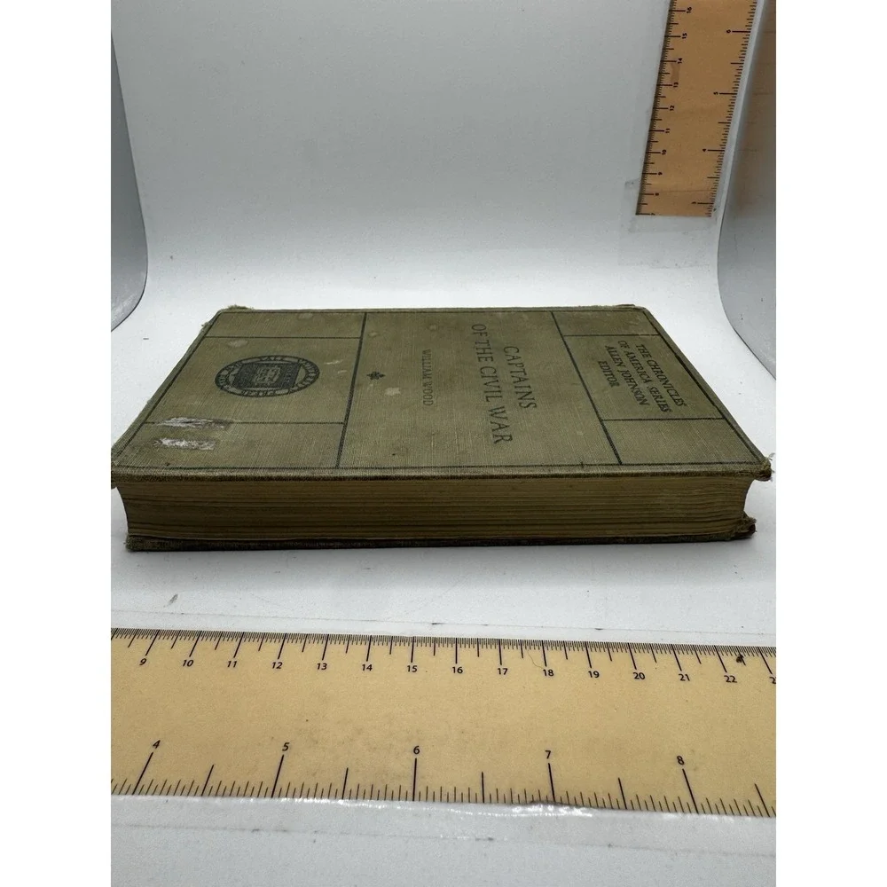 Chronicles of America Series Captains of the Civil War by William Wood hb/1921
